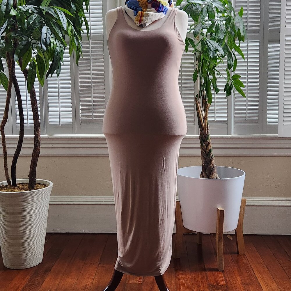 Mauve Beige Bodycon